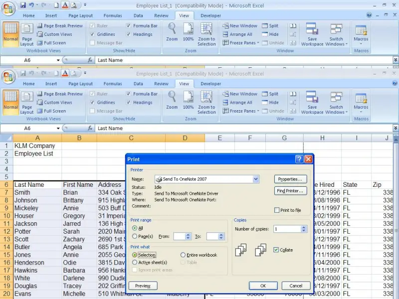 Excel print specific cells techyv